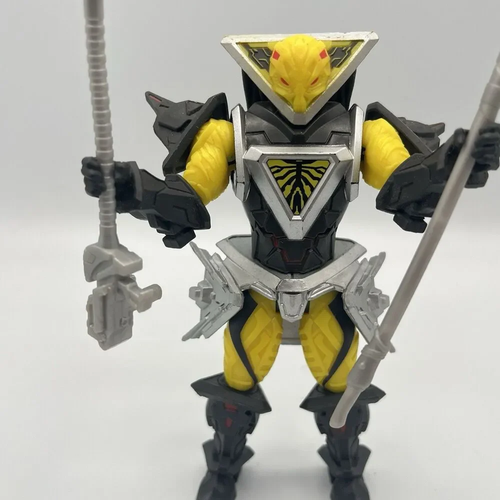 Power Rangers Beast Morphers Yellow Ranger Evox 6